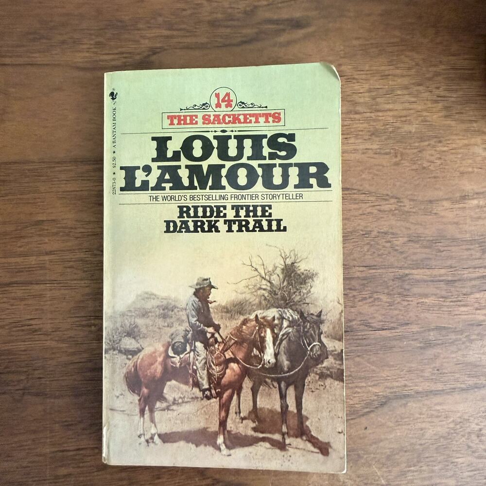 Louis L'Amour Lamour paperback book with book cover